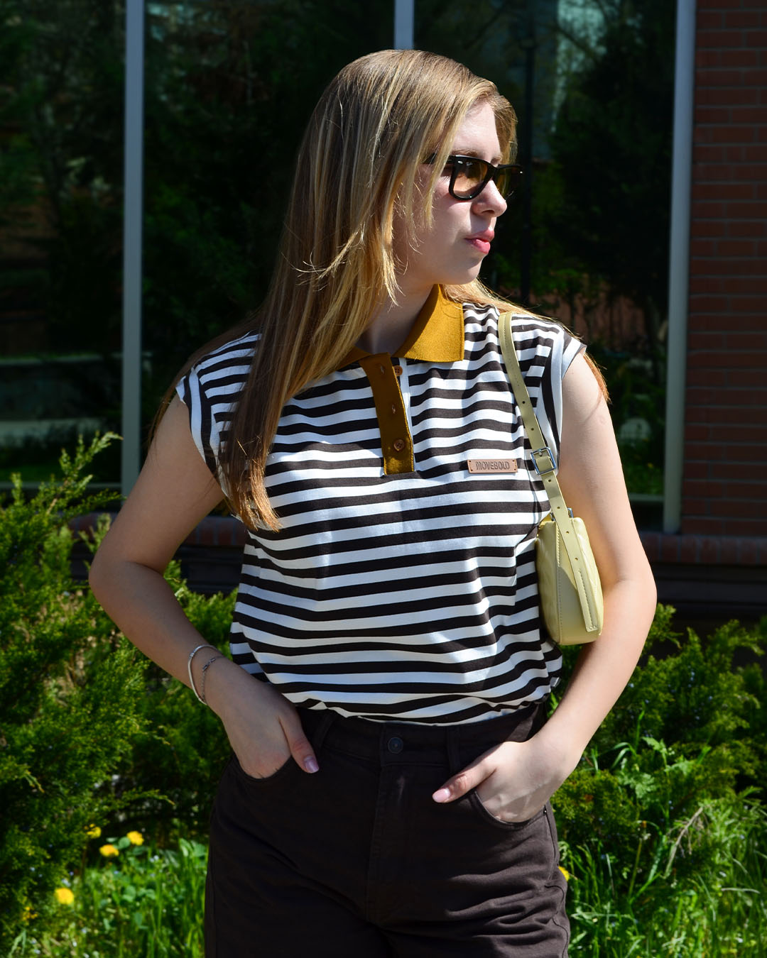 KONTRAST TRİKO YAKA TSHIRT