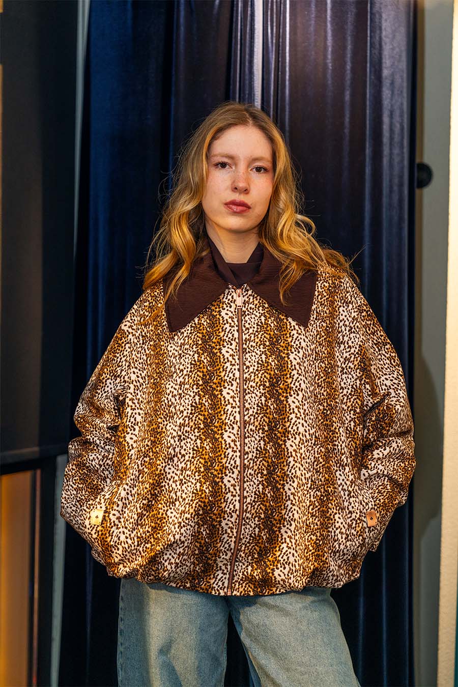 LEOPAR DESEN CEKET